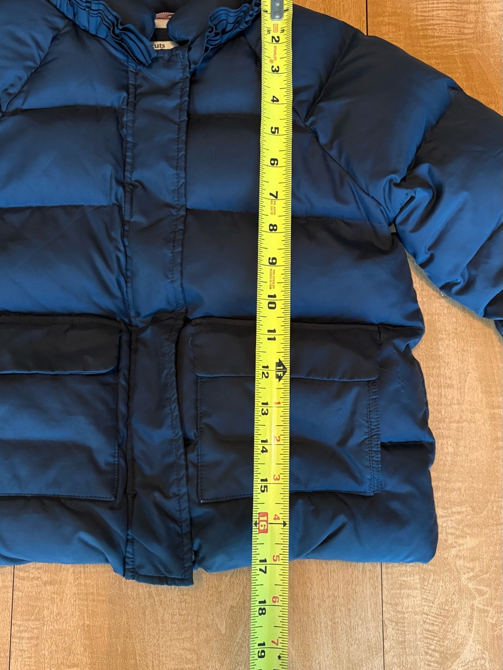 Crewcuts Ruffle Collar Down Puffer Jacket - Picture 4 of 7